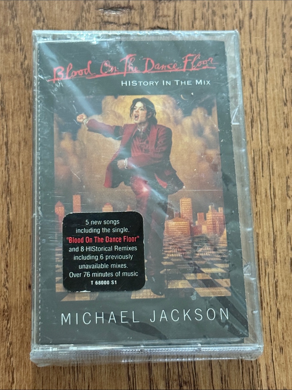 Michael Jackson Blood On The Dance Floor Sealed Cassette Tape - Hyped - Rare